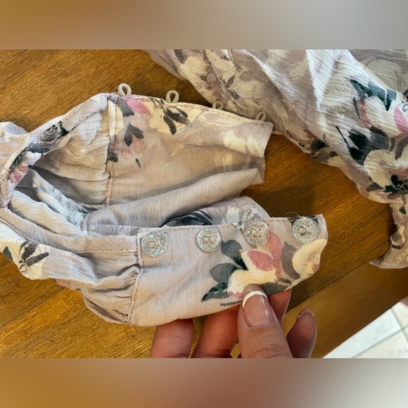 American Rag Cie Dress Purple Floral Boho Ruffle, Women's Size S - Picture 2 of 4